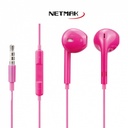 NETMAK NM-UR70 AURICULAR URBAN STYLE MANOS LIBRES IN EAR VARIOS COLORES