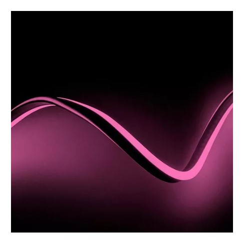 TIRA DE NEON LED FLEXIBLE 6*12 mm 12V 5MTS EXTERIOR COLOR ROSA PINK