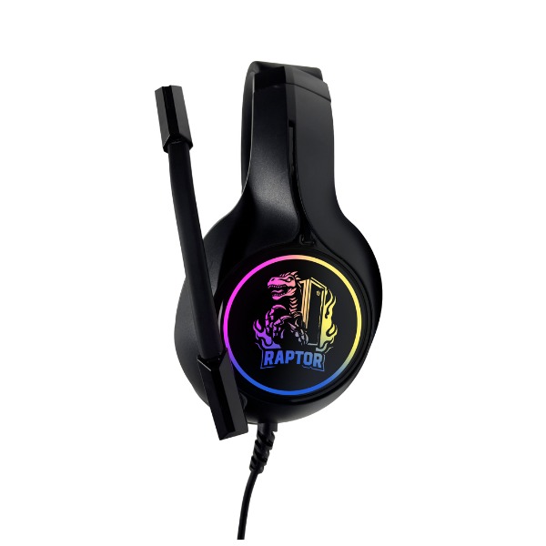 RAPTOR AURICULAR SHADOW CORE RGB 7.1 CANCELACION SONIDO USB 3.5MM
