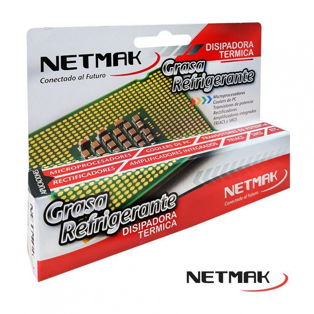 Nm-Gr10Cc Netmak Jeringa Pasta Grasa Disipadora Termica 10Cc