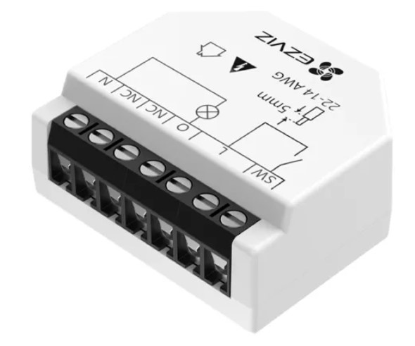 Ezviz CS-T35-R100-W Sensor Rele Interruptor Wifi Inteligente Control de Voz