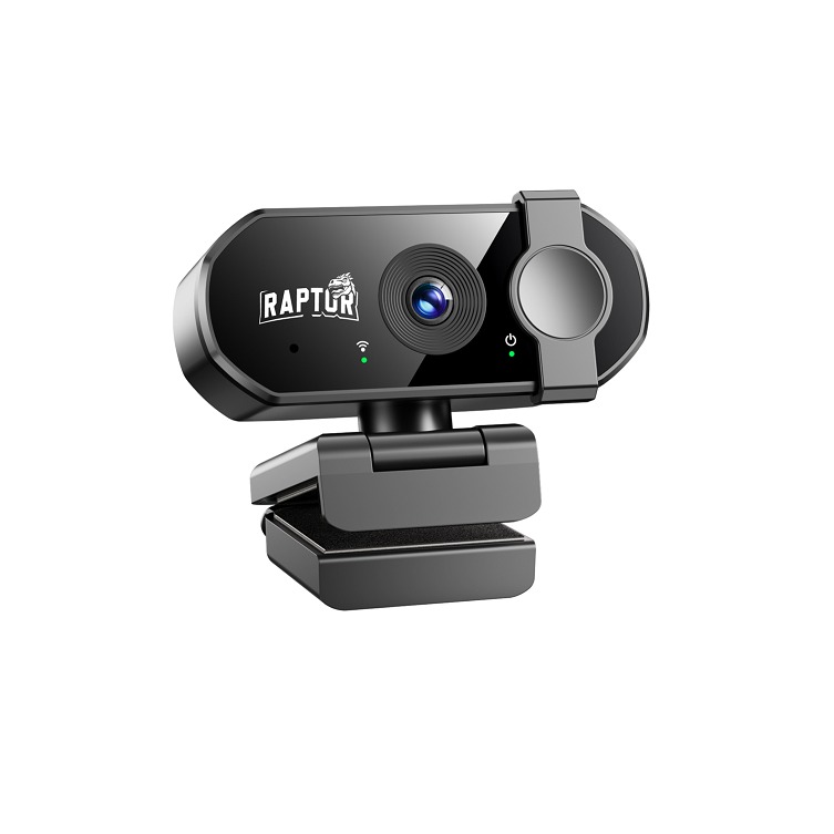 Raptor Web Cam Vision 4K Con Micrófono Audio Usb