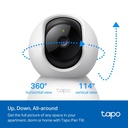 Tplink Tapo C210 Cámara Ip 3Mp Movimiento Remoto Day/Night Sd Wifi