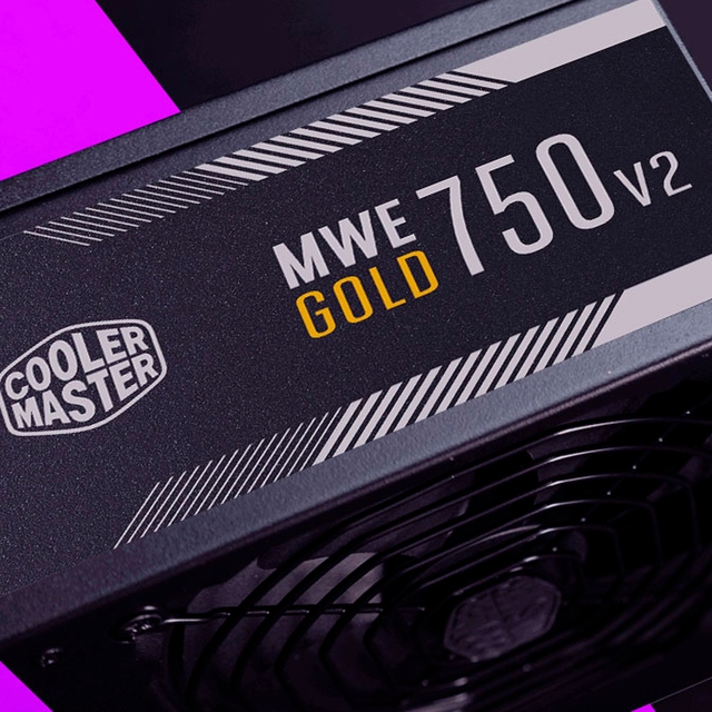 Cooler Master Fuente G Plus Gold 750W V2 Full Range /Ar Cord 