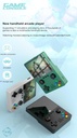 Consola de juegos portatil x6 + de 4200 juegos HD Nintendo Sega Family Mame Conexion TV Portatil recargable MODS-C05 - ST - 10K
