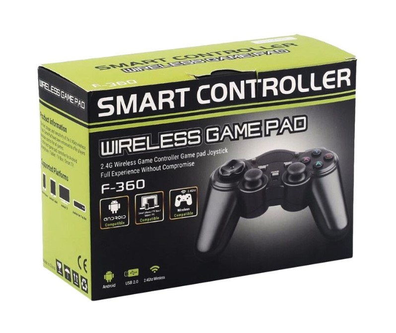 Joystick Inalambrico Wireless 2.4ghz Incluye adaptador USB y Tipo-C ideal para TV , tablet , celular , tv box y mas ! JOYSTICK MODS-J02 - ST 