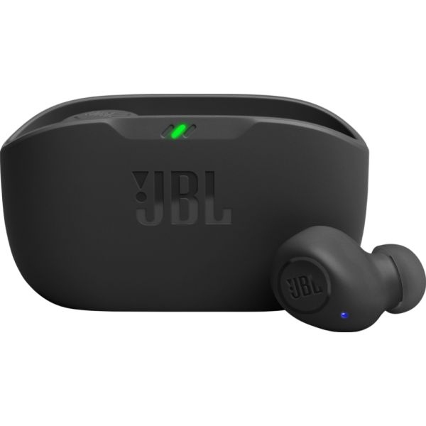 Auricular In Ear Jbl Vibe Buds 2 Earbuds Black Cancelación De Ruido Ip54 40Hs 