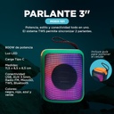 Xaea Groove Modx-101 3" Parlante Bluetooth Recargable 