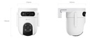 Cámara Seguridad Wifi H9c Doble Lente 3mp Exterior Ezviz Blanco