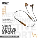 Only Auricular Manos Libres Deportivos Dorados Mod-87