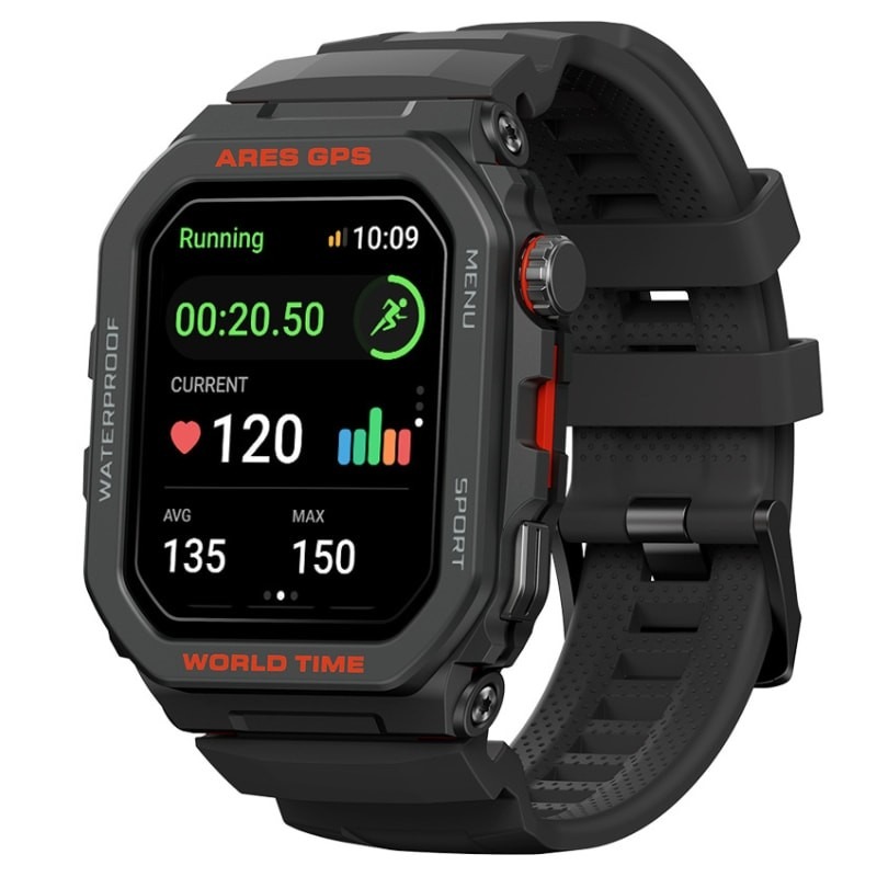 Smartwatch Zeblaze Ares Gps Contesta Llamadas 60 Modos Deportivos 3Atm Alexa Bluetooth 5.2 Pantalla 1.75" 