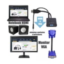 Jahro Jh-360 - Conversor Adaptador Hdmi In A Vga Out Video 1080P + Cable Auxiliar