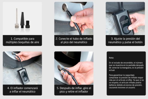 Kany P150 Inflador Kany portatil 150PSI