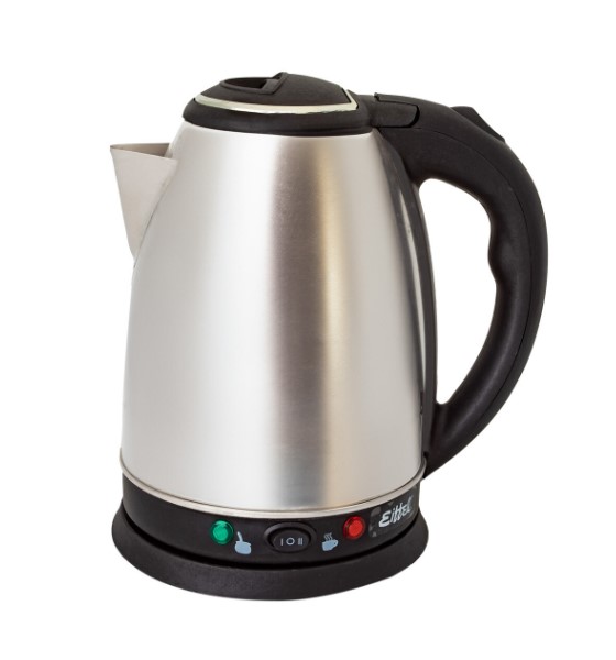 OM Pava Electrica con Corte Mate o Cafe Te Acero inox. 2lts