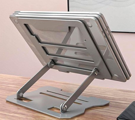 Netmak NM-HC78 Soporte de notebook con altura regulable aluminio hasta 17"