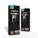 Xaea CABLE USB LIGHTNING MODX-102 - HERA - XAEA - NEGRO