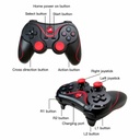 Joystick X3 Wireless Bluetooth PC celular PS3 Tablet