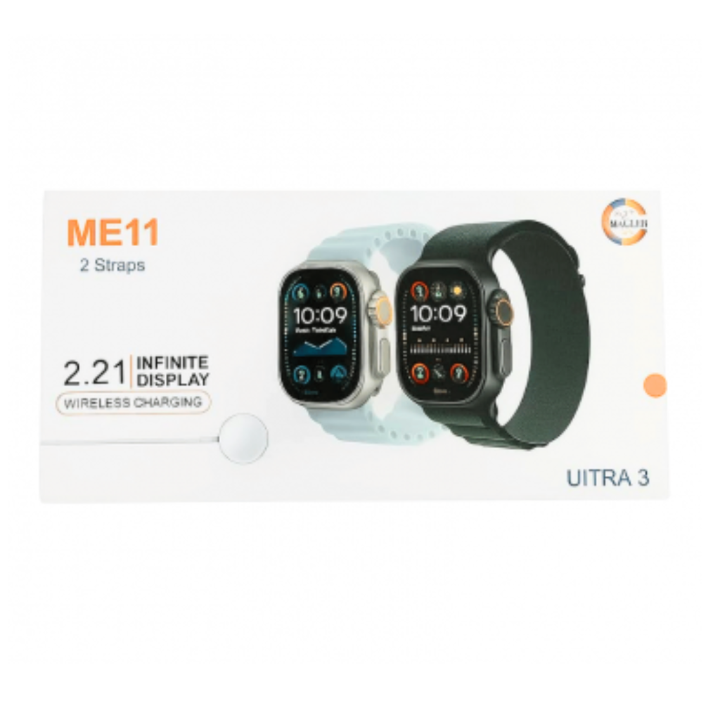 Smartwatch Me11 Bluetooth 2.2" Hd Amoled Fitness Ultra 3 