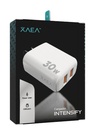 Xaea Adaptador-Cargador 220V MODX-A015 – Intensify – 2USB – XAEA – Blanco - Sin cable