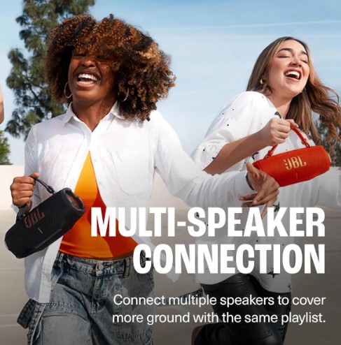 Jbl Parlante Charge 6 bluetooth v5.4 portatil 28hs ip68 powebank