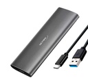 Netmak Nm-case-7 carry disk usb c 3.2 p/ ssd m.2 nvme y Ngff/sata