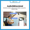 Ezviz cs-h4-h201-1h3wkfl 2.8mm domo 2k wifi exterior