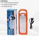 Linterna Led recargable USB 50 leds 220v