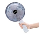 Ventilador portatil de escritorio con broche carga USB FZM-02