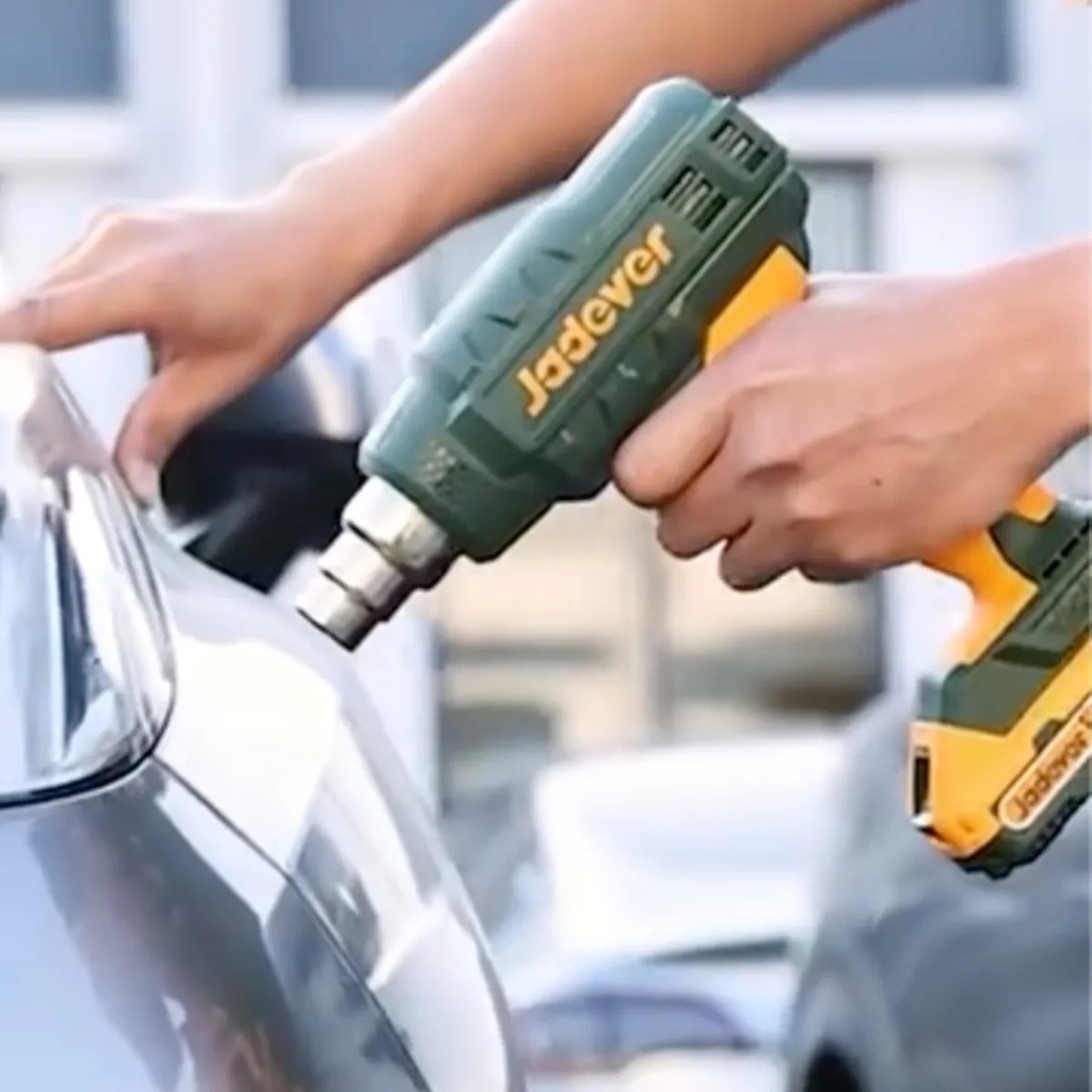 Jadever Pistola De Calor Inalámbrica Con Boquillas 20V 300/550° 100-200L/m (No Incluye Batería) - Jdkh1501