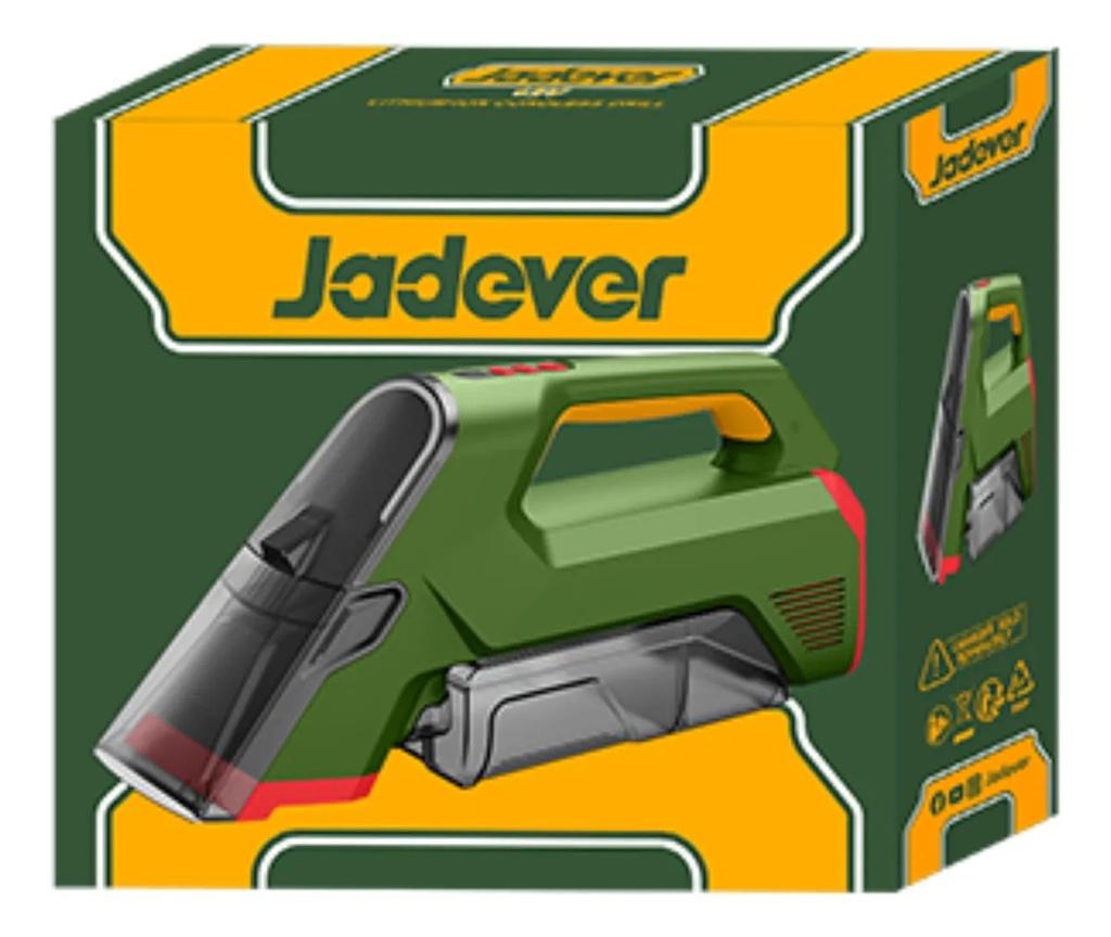 Jadever Aspiradora Lava Tapizados Portatil Recargable Con Luz Led 12V - Jdvr7551