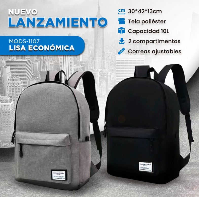 Xaea Mochila Lisa Económica