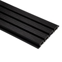 Panel 3D Vinílico WPC Revestimiento De Pared Simil Madera Liston 2900x150X12mm 