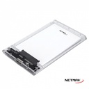 Netmak Nm-Case-Tr Carry Disk USB 3.0 Transparente Para Discos 2.5"Hdd/Ssd