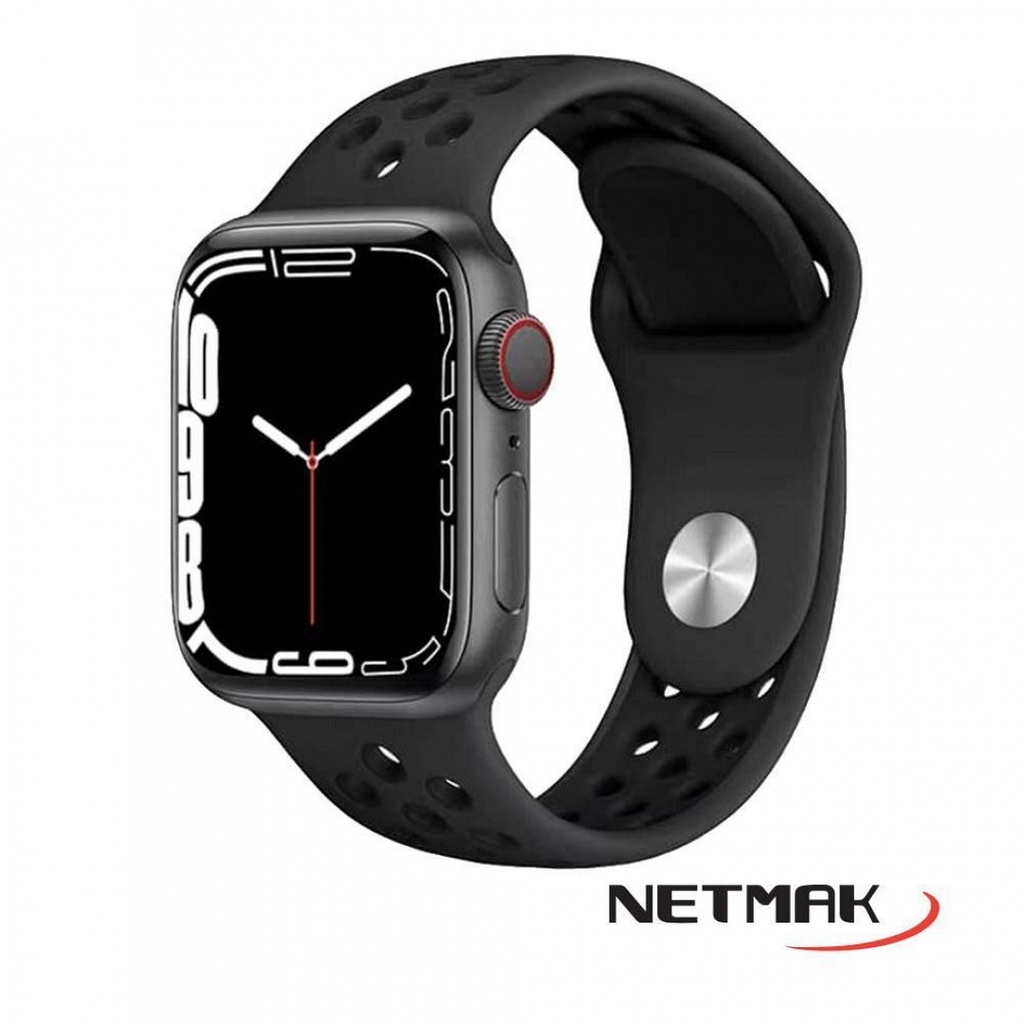 Netmak Nm-Plus Smartwatch Plus 1.75" Bluetooth Negro