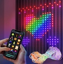 CORTINA LED SMART APP CONTROL REMOTO Y BLUETOOTH CON AUDIO RITMICA MEDIDA 3X2MTS - 5V USB