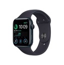 Apple MRG63LL/A Watch SE 2nd Gen GPS + Cell 40mm Midnight Aluminum Sport Band S/M