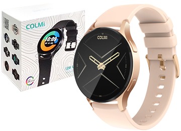 Smartwatch Colmi I28 Gold Dorado Silicone Ip68 Contesta Llamadas 
