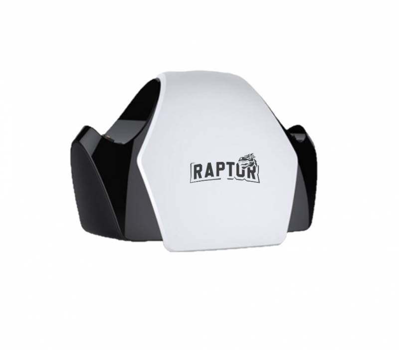 Raptor Base Cargadora Dock P/Control Ps5 Blanca
