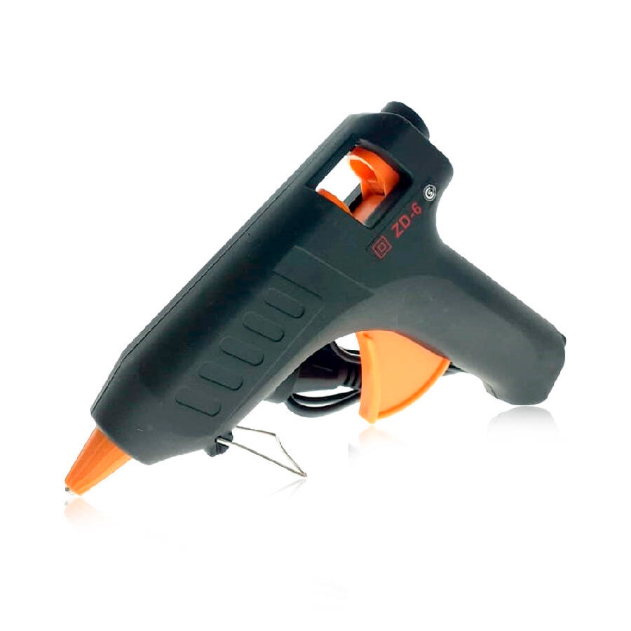 Megalite Pistola De Encolar Silicona 60W Zd-6 (Incluye 2 Barras)
