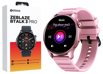 Smartwatch Zeblaze Btalk 3 Pro Ip68 260Mah Bluetooth 5.2 Pantalla 1.3" Rosa