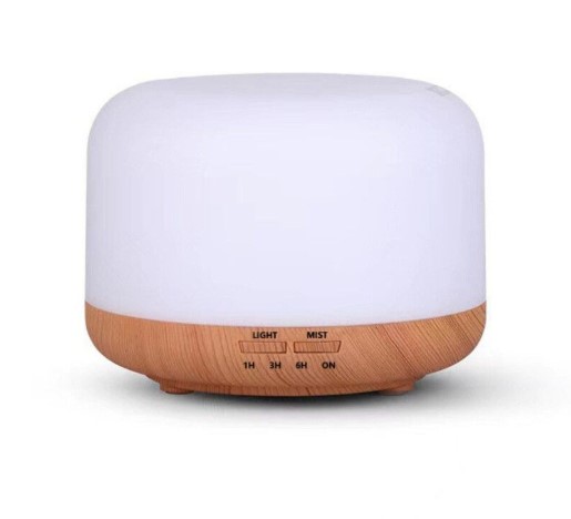 Xaea Humidificador Rgb 500Ml , Control Remoto Modv-0009 - Varios - Base Madera