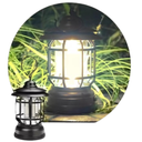 Lampara Farol Led Dimerizable Con Gancho Recargable Camping Varios Colores