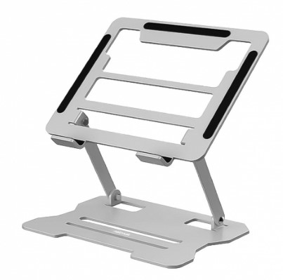 Netmak Nm-Hc78 Soporte De Notebook Con Altura Regulable Aluminio Hasta 17"