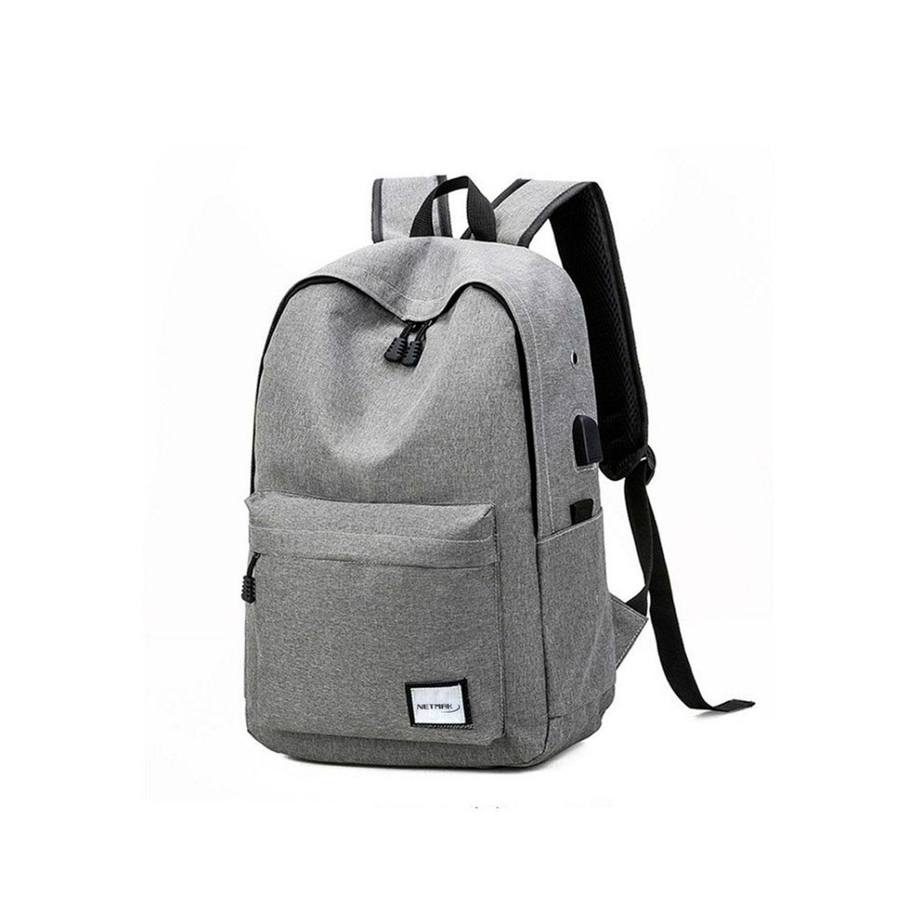 Netmak Nm-Mch12-S Mochila Urbana Notebook 15.6" Capacidad 20Lt Gris