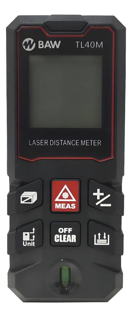Baw Telemetro Láser Medidor Distancia 40M Bawtl40