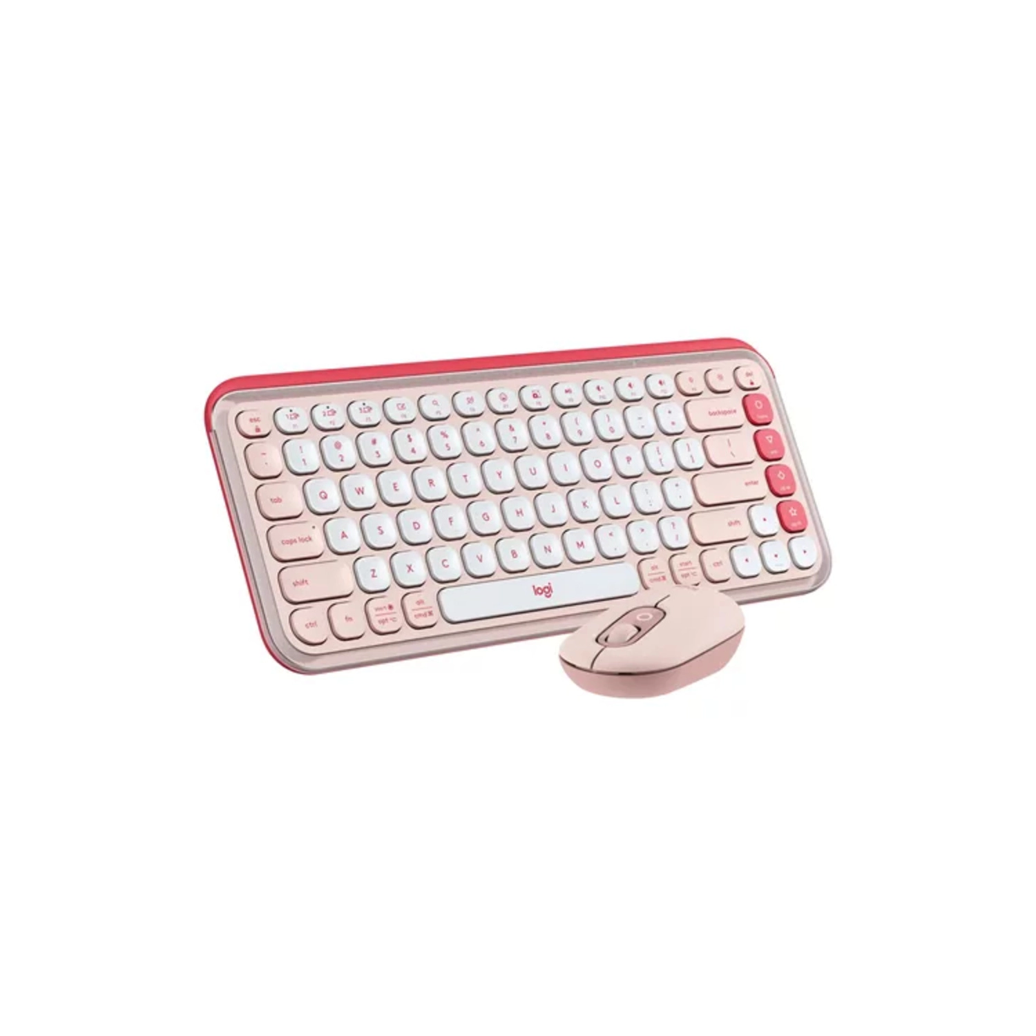 Combo Inalámbrico Logitech POP ICON Rosa