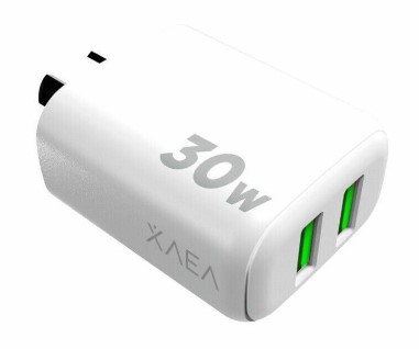 Xaea Adaptador-Cargador 220V Modx-A015 – Intensify – 2Usb – Xaea – Blanco - Sin Cable