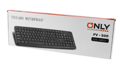 Only Teclado Con Cable Mod Fv-500 (Prox Mod1189)