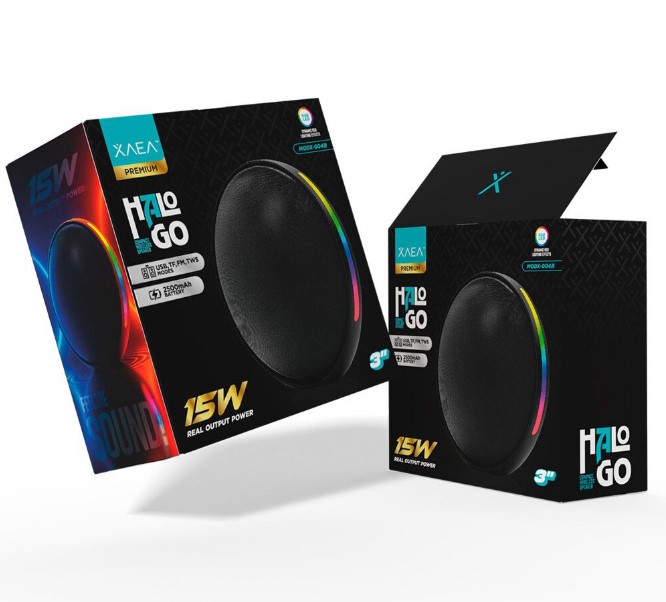 Xaea Parlante 3” Modx-004R – Xaea – Negro Bluetooth Portatil