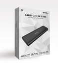 Netmak Nm-Case-7 Carry Disk Usb C 3.2 P/ Ssd M.2 Nvme Y Ngff/Sata
